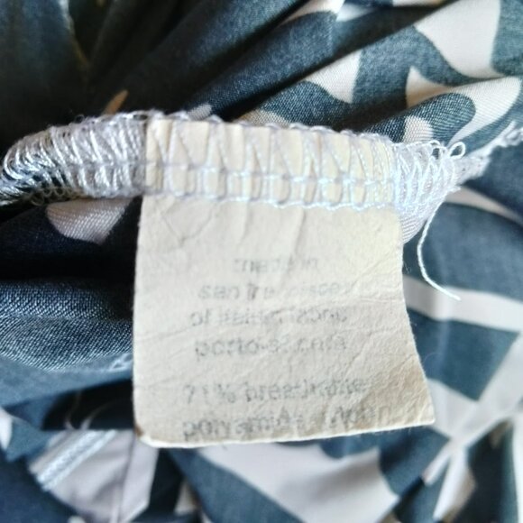 PORTO SF San Francisco Abstract Geometric Lagenlook Sleeveless Dress Artsy 4(XL) - Picture 9 of 14